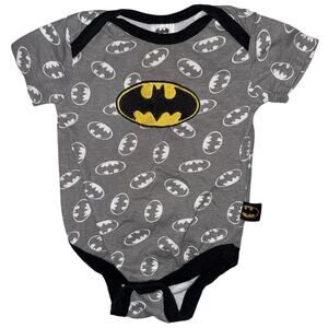 DC Comics Baby Batman Super Hero One Piece Outfit 3/6 months bodysuit onesie